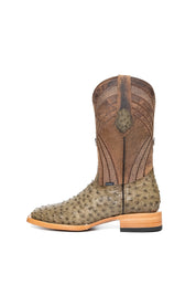 Monroe Ostrich Square Toe Cowboy Boot