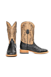 Renegate Ostrich Square Toe Cowboy Boot
