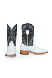 Monroe Ostrich Square Toe Cowboy Boot