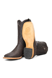Woven Renegade Square Toe Cowboy Boot