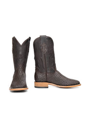 Woven Renegade Square Toe Cowboy Boot