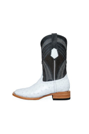 Monroe Ostrich Square Toe Cowboy Boot