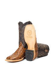 Bruce Hornback Square Toe Cowboy Boot