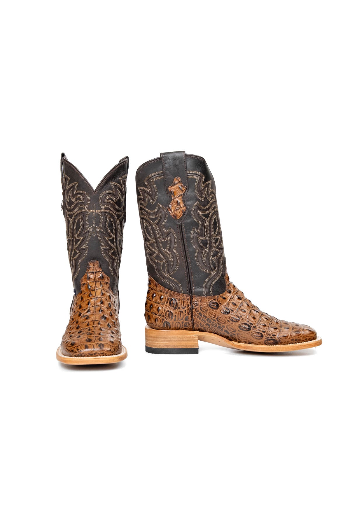 Bruce Hornback Square Toe Cowboy Boot