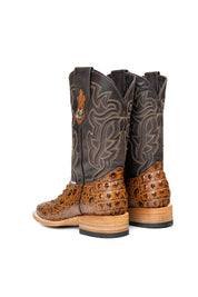 Bruce Hornback Square Toe Cowboy Boot
