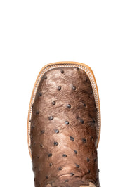 Monroe Ostrich Square Toe Cowboy Boot