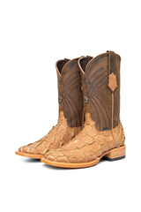 Monroe Pirarucu Square Toe Cowboy Boot