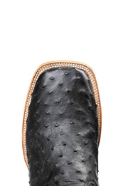 Monroe Ostrich Square Toe Cowboy Boot