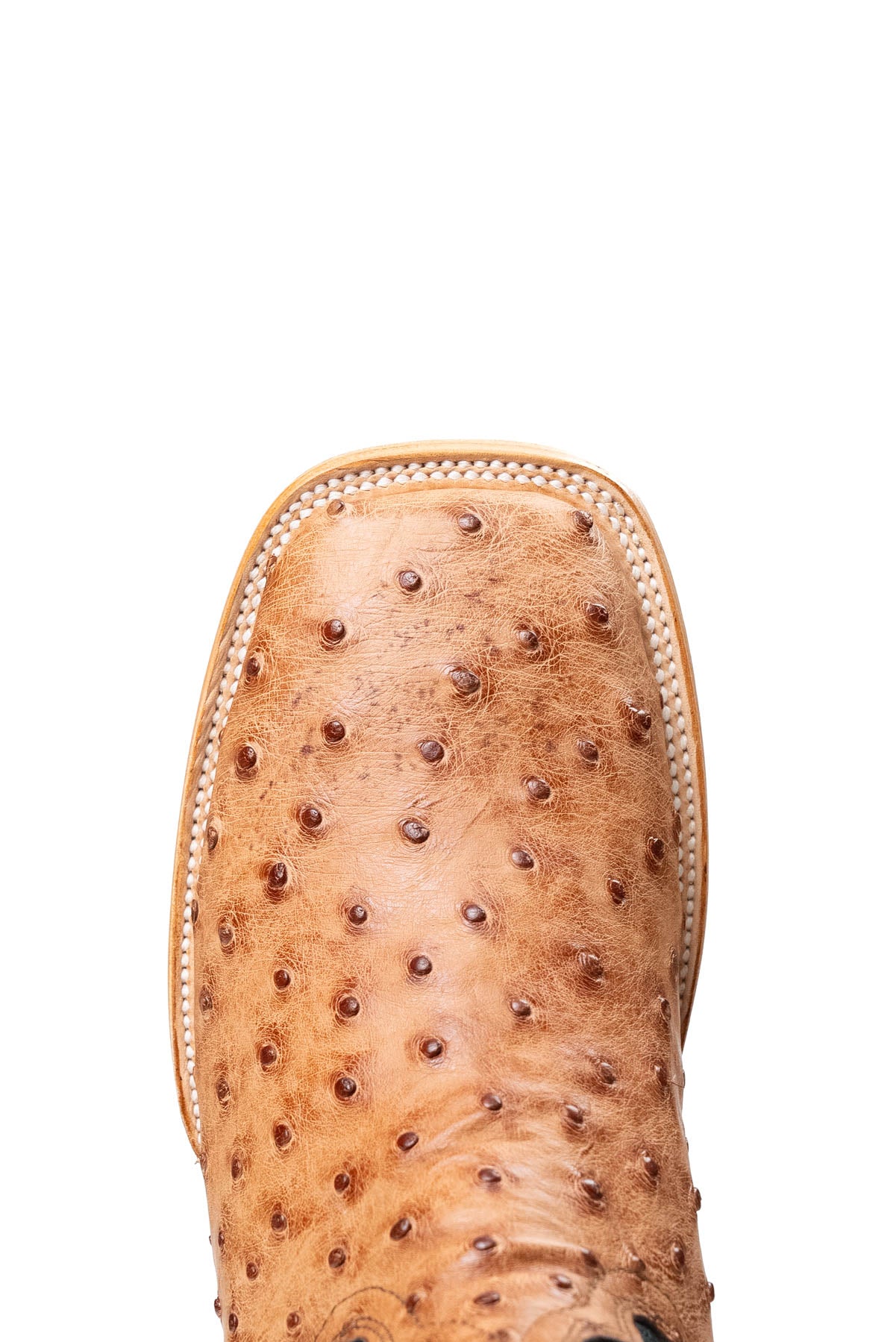 Monroe Ostrich Square Toe Cowboy Boot