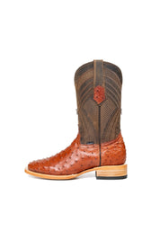 Monroe Ostrich Square Toe Cowboy Boot
