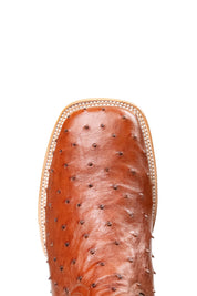 Monroe Ostrich Square Toe Cowboy Boot
