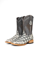 Monroe Pirarucu Square Toe Cowboy Boot