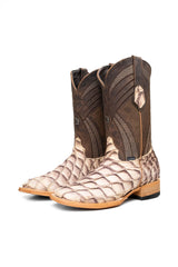 Monroe Pirarucu Square Toe Cowboy Boot
