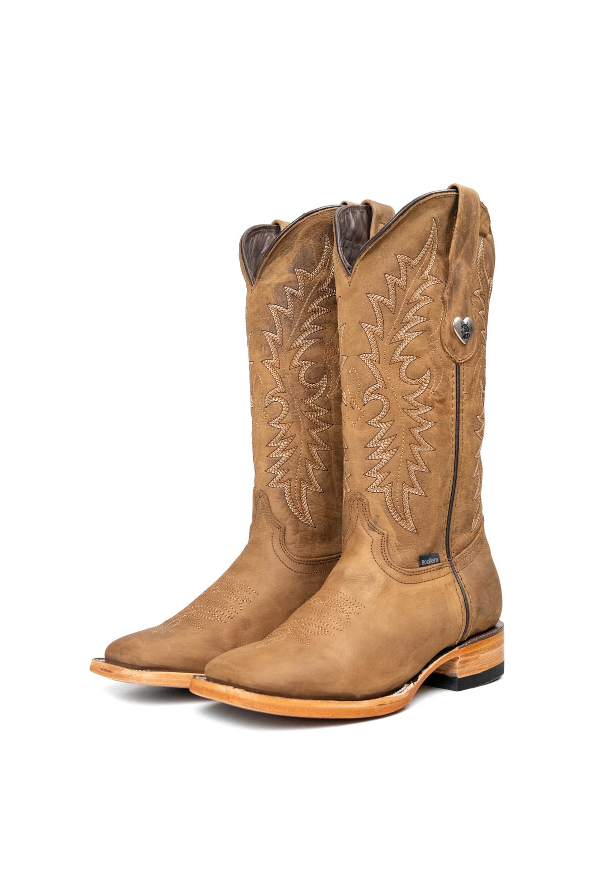 Bailey Ebano Square Toe Cowgirl Boot
