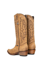 Beirut Alexa Midi Snip Toe Cowgirl Boot