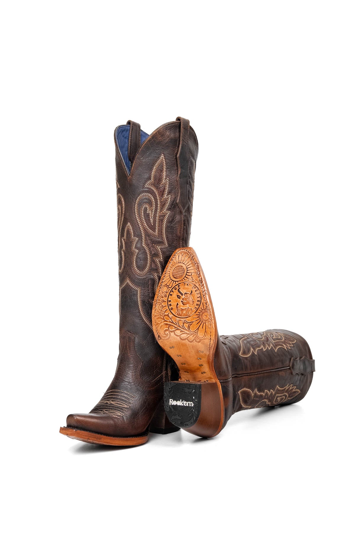 Alessia Tall Snip Toe Cowgirl Boot