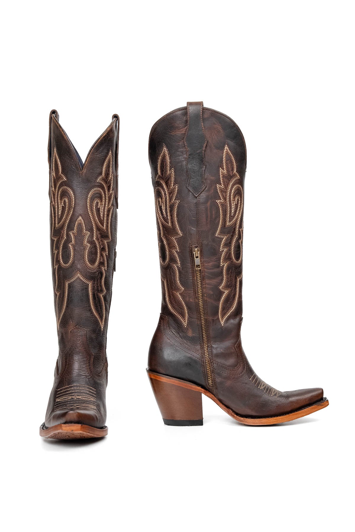 Alessia Tall Snip Toe Cowgirl Boot