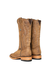 Bailey Ebano Square Toe Cowgirl Boot
