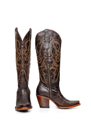 Odette Tall Snip Toe Cowgirl Boot