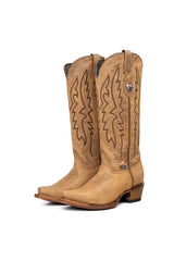 Beirut Alexa Midi Snip Toe Cowgirl Boot