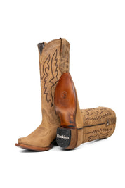 Beirut Alexa Midi Snip Toe Cowgirl Boot