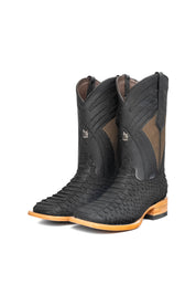 Monroe Giant Python Square Toe Cowboy Boot