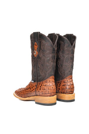 Bruce Caiman Hornback Square Toe Cowboy Boot