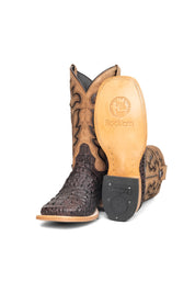 Bruce Caiman Hornback Square Toe Cowboy Boot