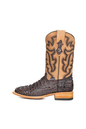 Bruce Caiman Hornback Square Toe Cowboy Boot