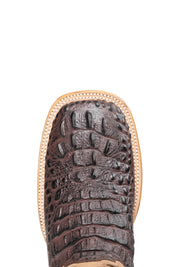 Bruce Caiman Hornback Square Toe Cowboy Boot