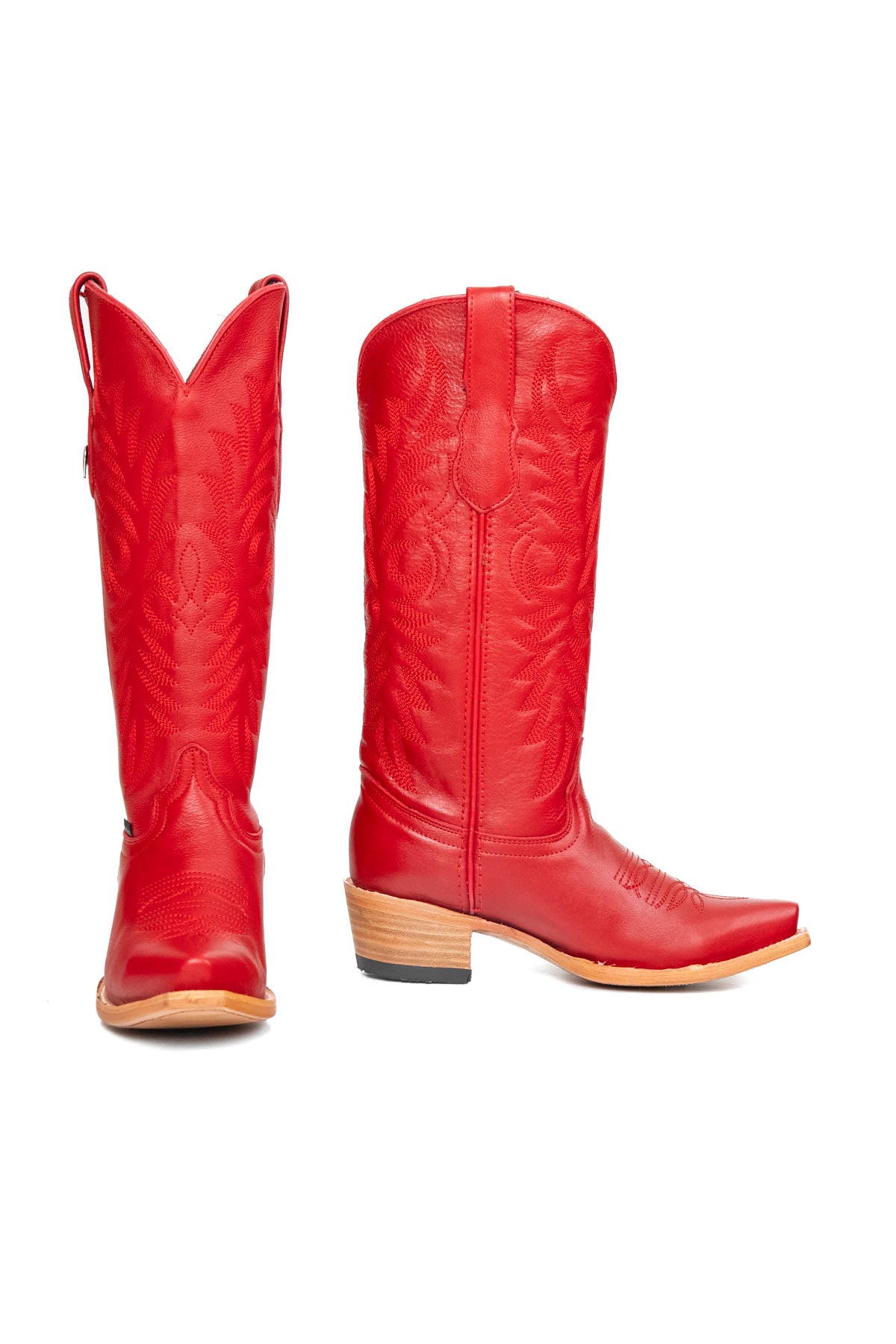 Camila Midi Snip Toe Cowgirl Boot