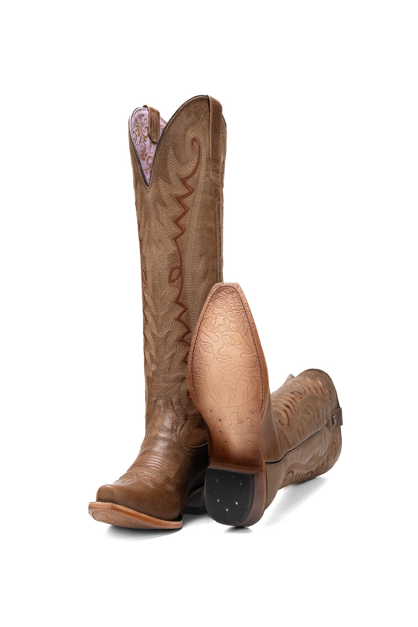 Victoria Tall Snip Toe Cowgirl Boot