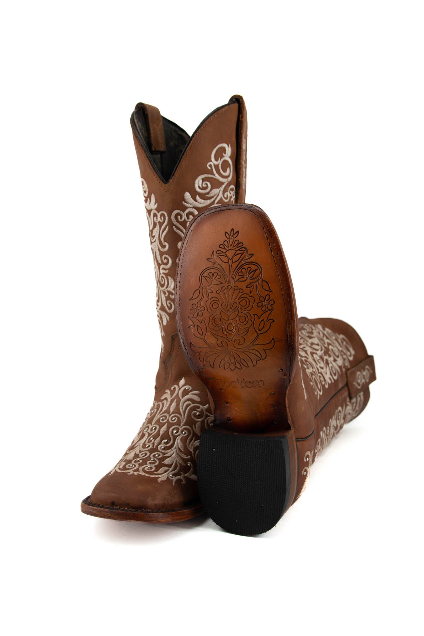 437 Linden Square Toe Boot Cowgirl Boot