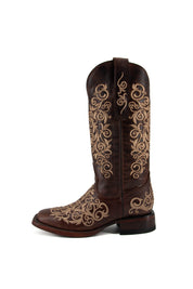 437 Linden Square Toe Boot Cowgirl Boot