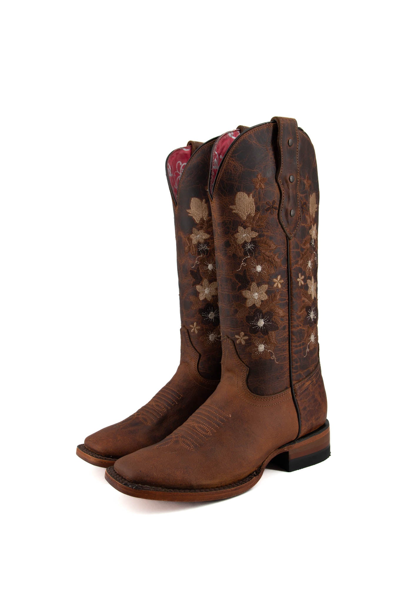 445 Jazmin Honey Square Toe Cowgirl Boot