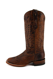 406 Ebano Square Toe Cowgirl Boot