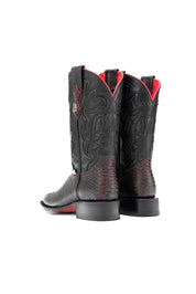Bruce Python Red Bottom Square Toe Cowboy Boot