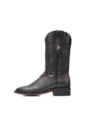 Bruce Python Red Bottom Square Toe Cowboy Boot