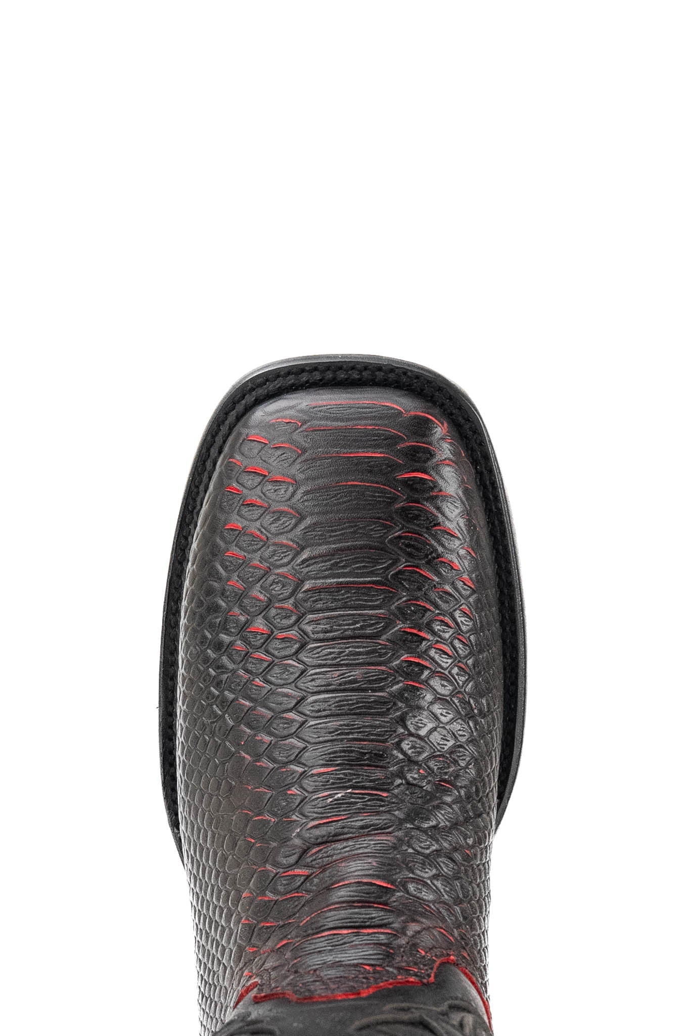 Bruce Python Red Bottom Square Toe Cowboy Boot
