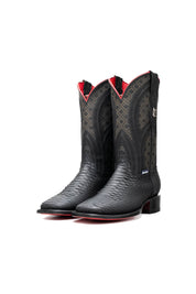 Walter Python Exotic Red Bottom Square Toe Cowboy Boot