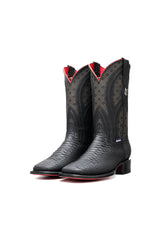 Walter Python Red Bottom Square Toe Cowboy Boot