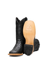 Bruce Hornback Square Toe Cowboy Boot