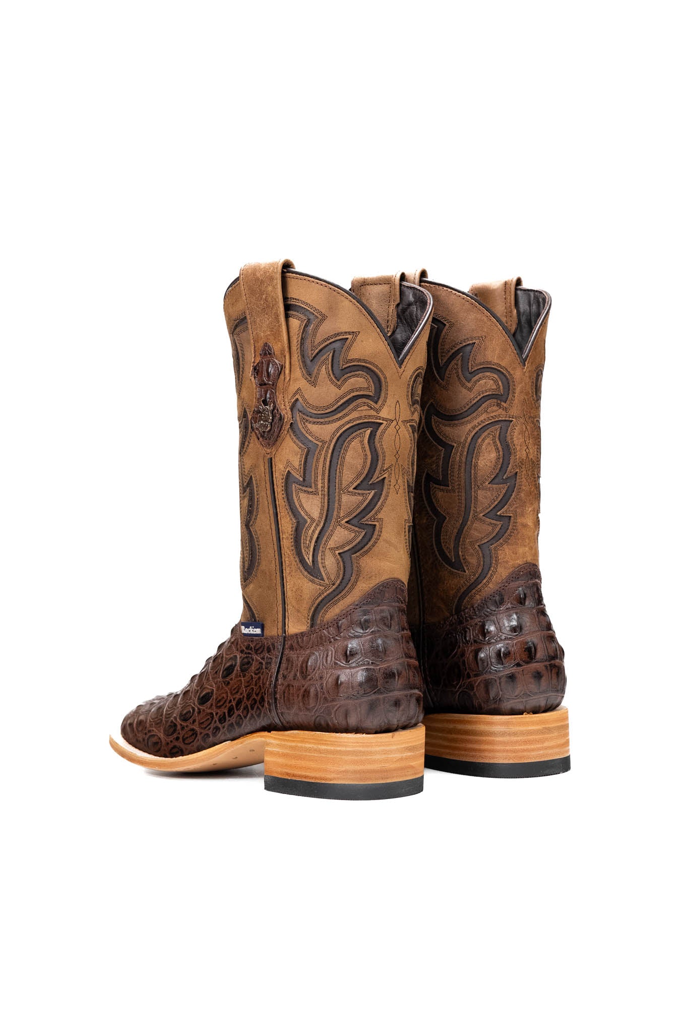 Bruce Hornback Square Toe Cowboy Boot