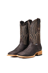 Walter Python Exotic Square Toe Cowboy Boot
