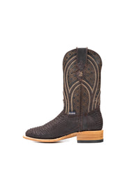 Walter Python Exotic Square Toe Cowboy Boot
