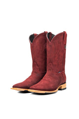 Maverick Full Roughout Square Toe Cowboy Boot
