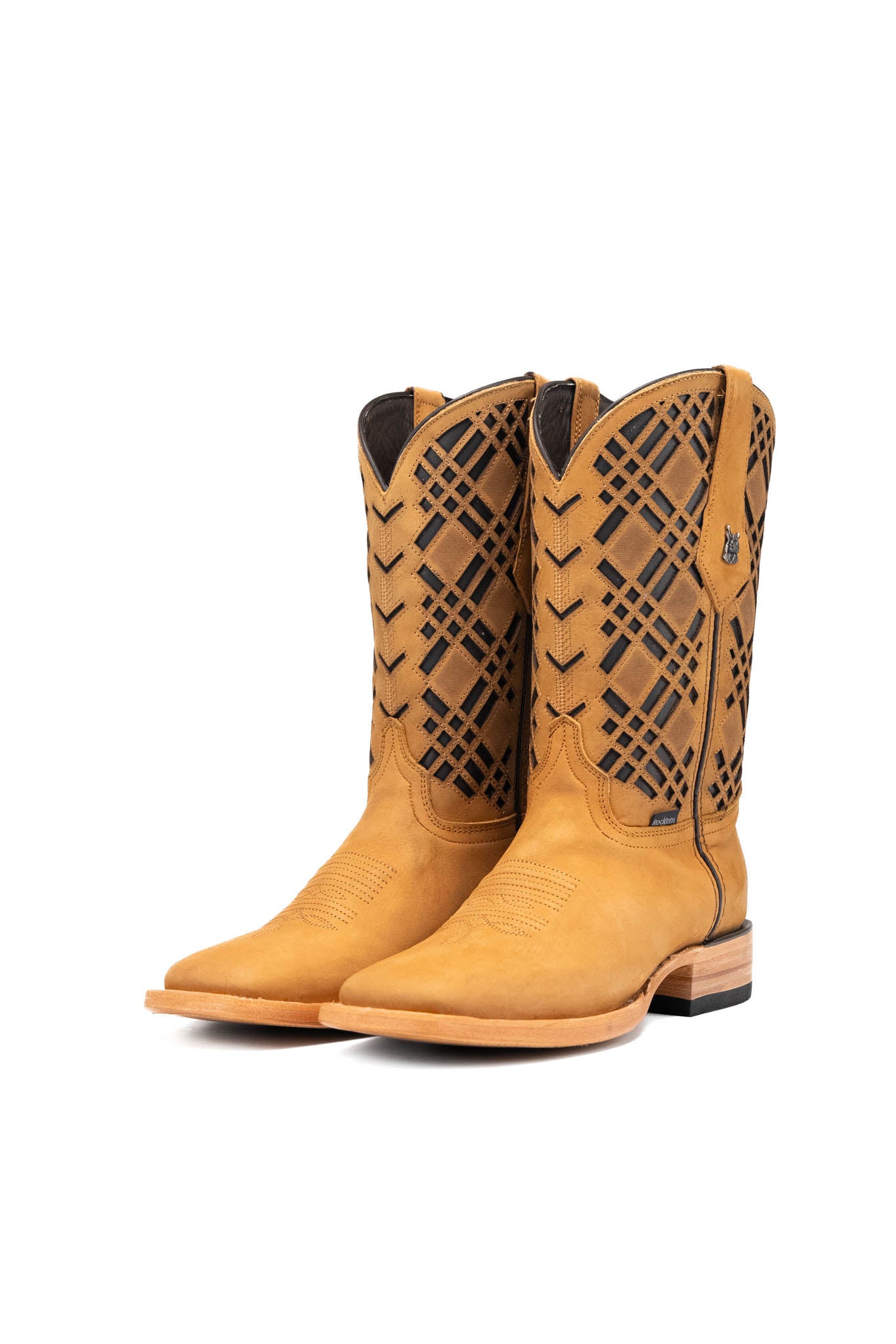 Bradley Nobuck Square Toe Cowboy Boot