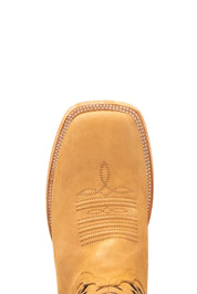 Bradley Nobuck Square Toe Cowboy Boot