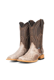 Walter Python Exotic Square Toe Cowboy Boot