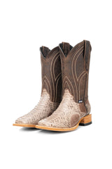 Walter Python Exotic Square Toe Cowboy Boot